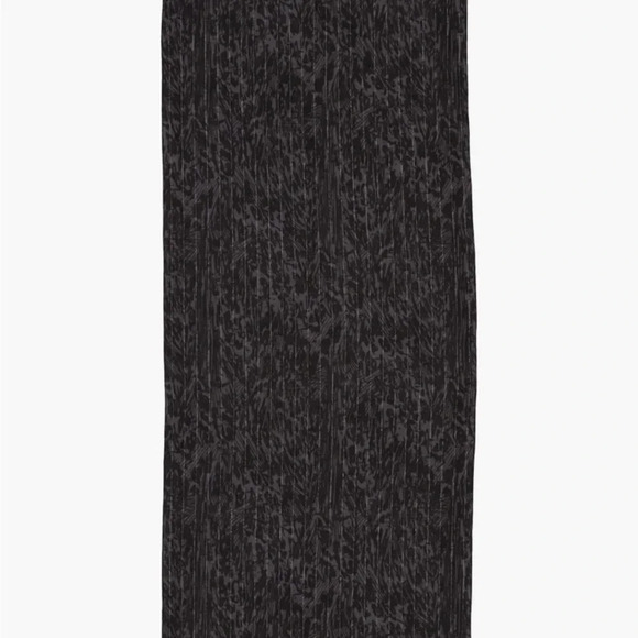 Rebecca Minkoff Black Abstract Brushstrokes Scarf - Picture 2 of 3